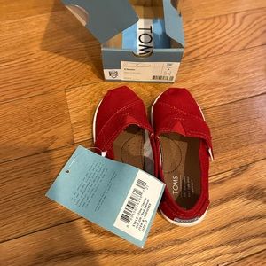 Toms “tiny alpargata canvas” kids size T7